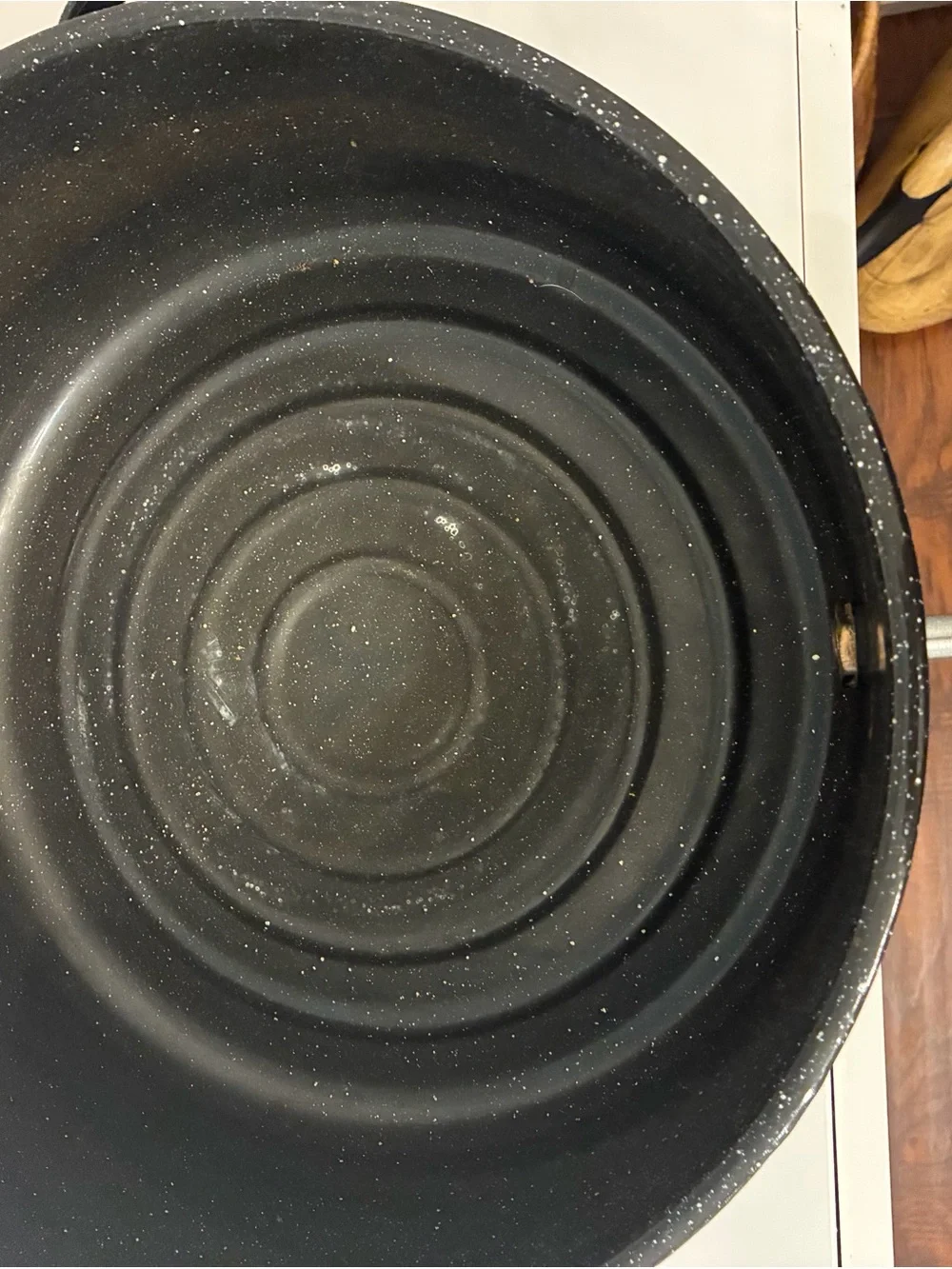 Black Speckled Enamel Lobster Stockpot with Spigot